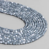 3mm Shell Beads Spacer Loose Mother of Pearl Beads Gray