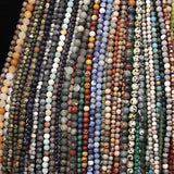 Matte Frosted Dull Polished Jaspers Beads DIY Jewelry