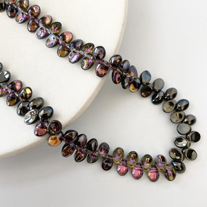 6x8mm Petal Shape Glass Bead Loose DIY Jewelry Making