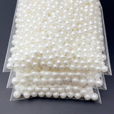 6-16mm ABS Straight Hole Frosted Wrinkle Crack Effect Plastic Pine Beads