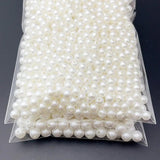 6-16mm ABS Straight Hole Frosted Wrinkle Crack Effect Plastic Pine Beads