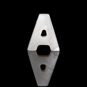 26 Letter Shell Charms, DIY Necklace Making Kit, Birthday Gift for Women