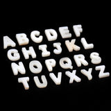 26 Letter Shell Charms, DIY Necklace Making Kit, Birthday Gift for Women