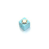 5pcs DIY Natural Stone Beads for Heart Sea Shells Jewelry Making