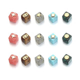 5pcs DIY Natural Stone Beads for Heart Sea Shells Jewelry Making