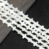Jesus Cross Shell Bead Healing Mother of Pearl DIY Jewelry Making