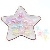20Pcs Acrylic Star Rainbow Candy Beads AB Beads for Jewelry Making DIY