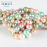 Multicolor Pearl Round Spacer Beads 6/8/10mm DIY Jewelry Making Accessories