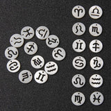 Zodiac Sign Shell Charms Mother Of Pearl Beads For Jewelry Making