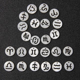 Zodiac Sign Shell Charms Mother Of Pearl Beads For Jewelry Making