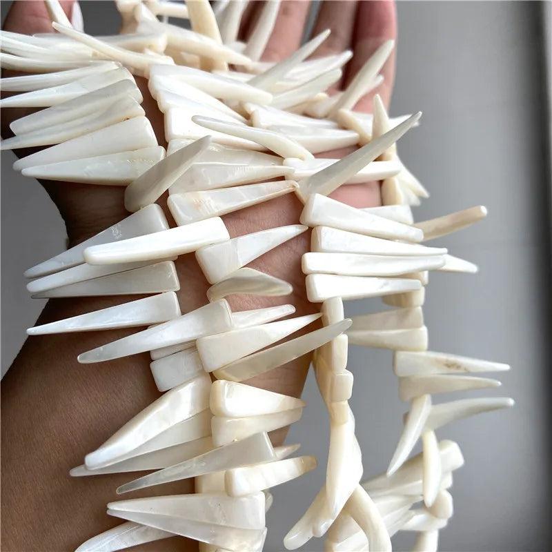 Irregular Mother of Pearl Shell Beads 5-31MM for Jewelry Making