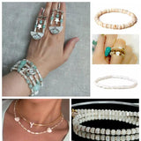 Irregular Mother of Pearl Shell Beads 5-31MM for Jewelry Making