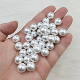 3~14mm ABS Pearl Round Acrylic Loose Beads For Jewelry Making