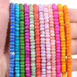 Colorful Seashell Chip Beads Mother of Pearl Rondelle for Jewelry Making
