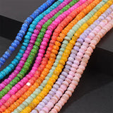 Colorful Seashell Chip Beads Mother of Pearl Rondelle for Jewelry Making