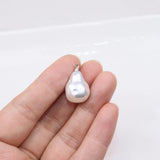 6pcs High Cream Irregular Pearl Beads Women's Charms Pendant