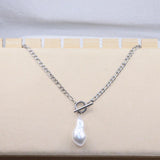 6pcs High Cream Irregular Pearl Beads Women's Charms Pendant