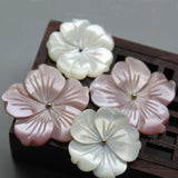 Natural Mother-of-pearl Powder Bauhinia for Charms Jewelry Making
