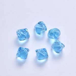 6pc Crystal 6328 XILION Pendant Beads Rhinestone DIY Jewelry Making