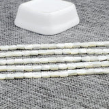 6*9MM Rectangle Mother Of Pearl Shell Pendant Loose Bead DIY Jewelry