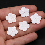 10pcs Natural Freshwater Mother of Pearl Shell Beads for Women Necklace Jewelry