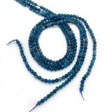 Apatite Faceted Loose Beads 2mm 3mm 4mm DIY Necklace Bracelet 15.5 Inches