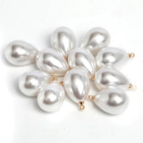 Acrylic ABS Pearl Beads Water Drop Pendant Bracelet Necklace