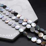 Natural Mother of Pearl Shell Beads Coin Shell Spacer Bead for Jewelry