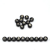 Mother of Pearl Beads Letter A-Z Pendant Alphabet Loose Bead DIY 10Pcs/lot