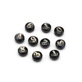 Mother of Pearl Beads Letter A-Z Pendant Alphabet Loose Bead DIY 10Pcs/lot