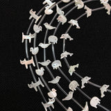 Sea Shell Kitten Pendant Mother-of-pearl Beads for Jewelry Making