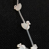 Sea Shell Kitten Pendant Mother-of-pearl Beads for Jewelry Making