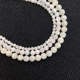 Natural Sea Scallop Bead Charm Mother-of-Pearl Jewelry Making DIY
