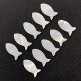 Freshwater Shell Fish Beads 9x17mm Mother Of Pearl Charm Jewelry Making DIY
