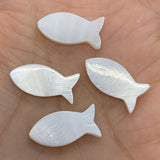 Freshwater Shell Fish Beads 9x17mm Mother Of Pearl Charm Jewelry Making DIY
