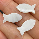 Freshwater Shell Fish Beads 9x17mm Mother Of Pearl Charm Jewelry Making DIY