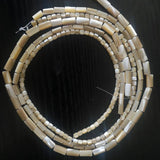 Yellow Natural Shell Tube Bead Mother of Pearl Spacer Beads