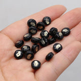 10PC Natural Shell Lucky Butterfly Beads Charms Moon Star Loose Bead