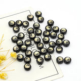 10PC Natural Shell Lucky Butterfly Beads Charms Moon Star Loose Bead