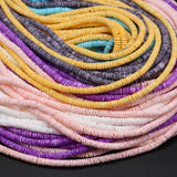 Mother of Pearl Shell Beads Round Sheet Shape Spacer for Jewelry Making