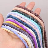 Mother of Pearl Shell Beads Round Sheet Shape Spacer for Jewelry Making