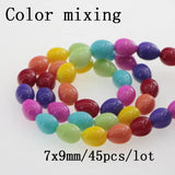 25 Drop Shape Shell Pearl Glass Beads for Jewelry Making Necklace