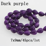 25 Drop Shape Shell Pearl Glass Beads for Jewelry Making Necklace