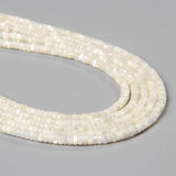 Mother Of Pearl Shell Beads Flat Round 2mm*4mm