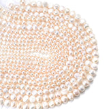 Natural Freshwater Pearl Bead Baroque Rice Pearl Bulk Spacer Bead DIY Jewelry