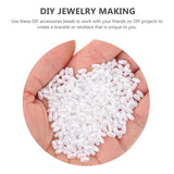 2 Packs Rice Pearl Charm Necklace Bead DIY Jewelry Making Accessories