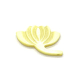 Dyed Pearl Shells Carved Lotus Jewelry Set