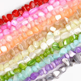 Multicolor Shell Pearl Beads Loose Spacer Beads 8mm