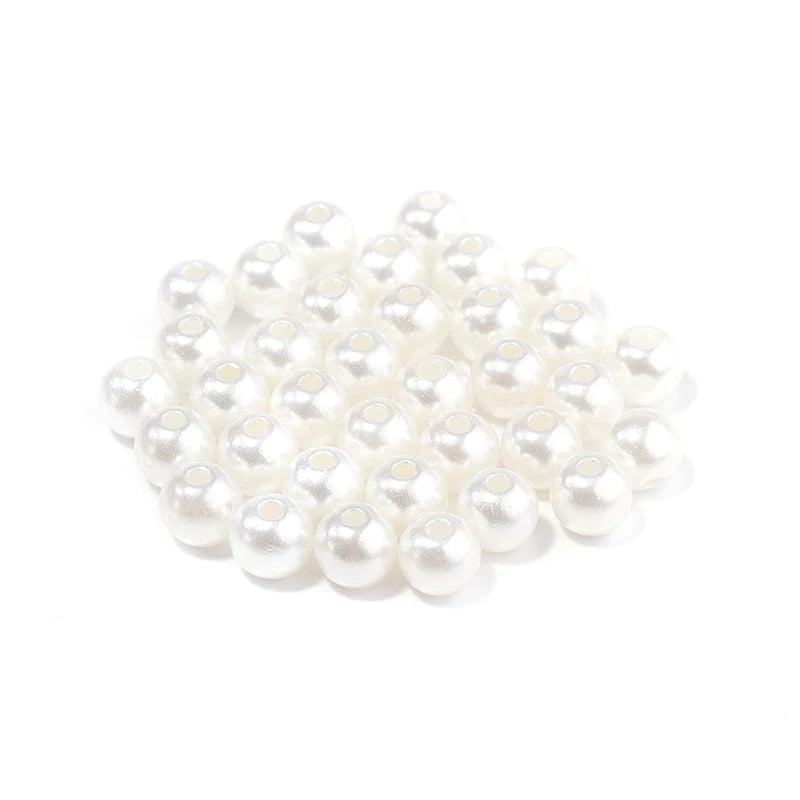 ABS Pearl Beads Round Spacer Beads for Jewelry Making DIY Necklace Bracelet