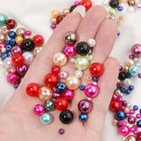 ABS Pearl Beads Round Spacer Beads for Jewelry Making DIY Necklace Bracelet